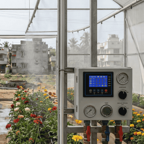 Mist Chamber with Automated Irrigation – Verdant Farms India