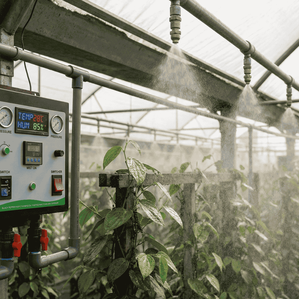 Mist Chamber Installation for Agriculture – Verdant Farms India