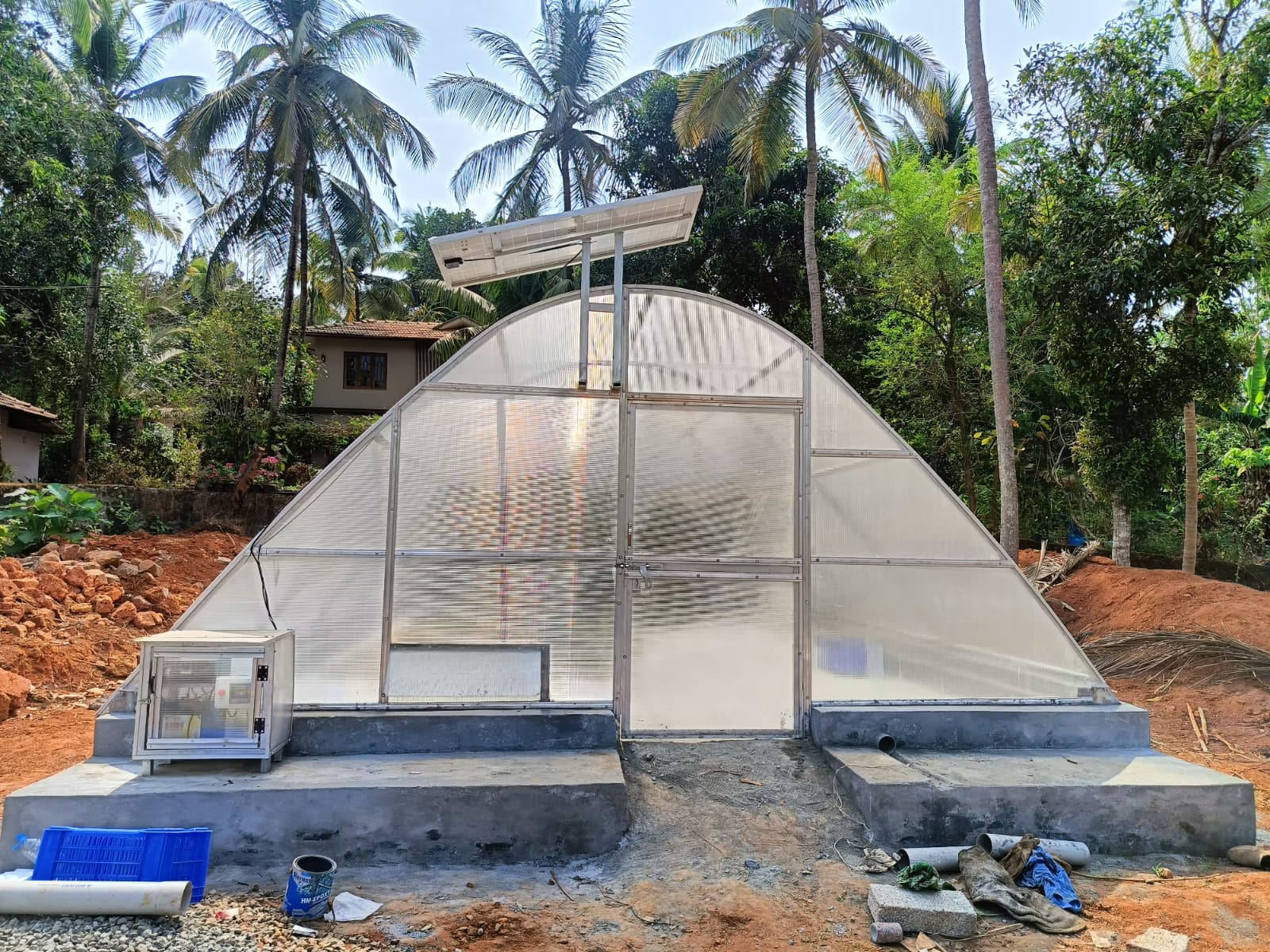 Solar Dryer Installation – Verdant Farms